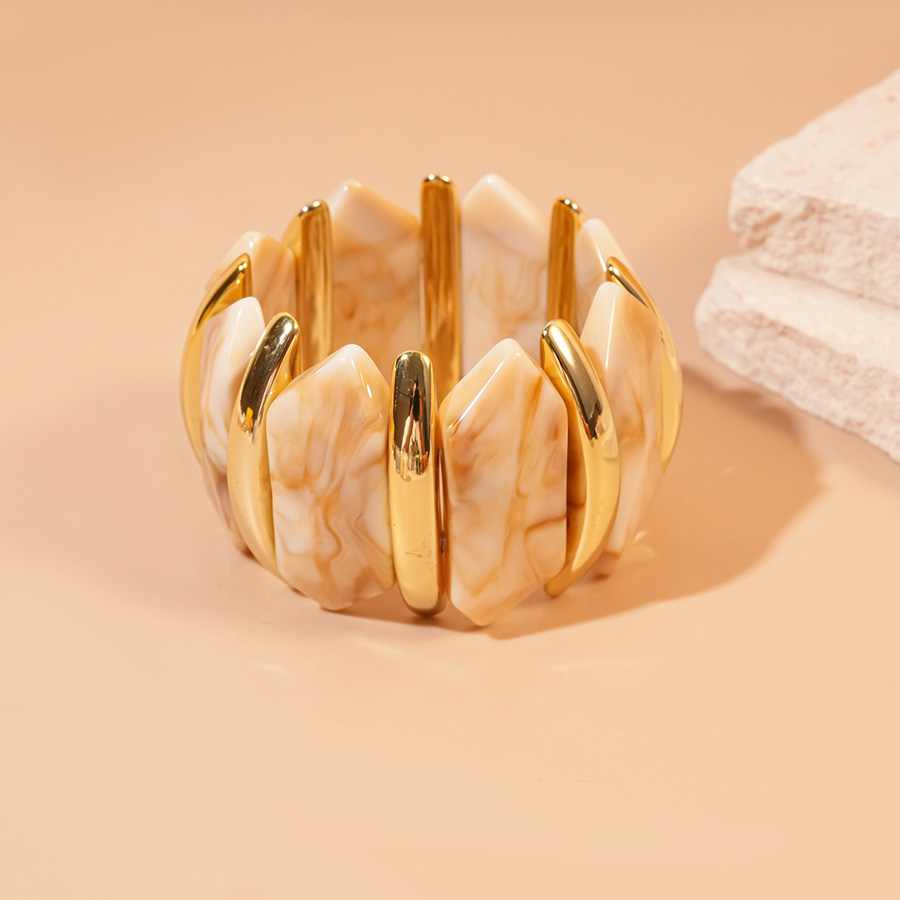 2:Bracelet - coffee color