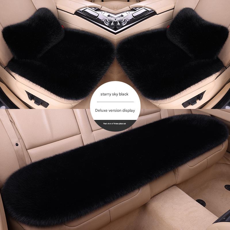 Starry sky black three-piece set   2 waist pillows