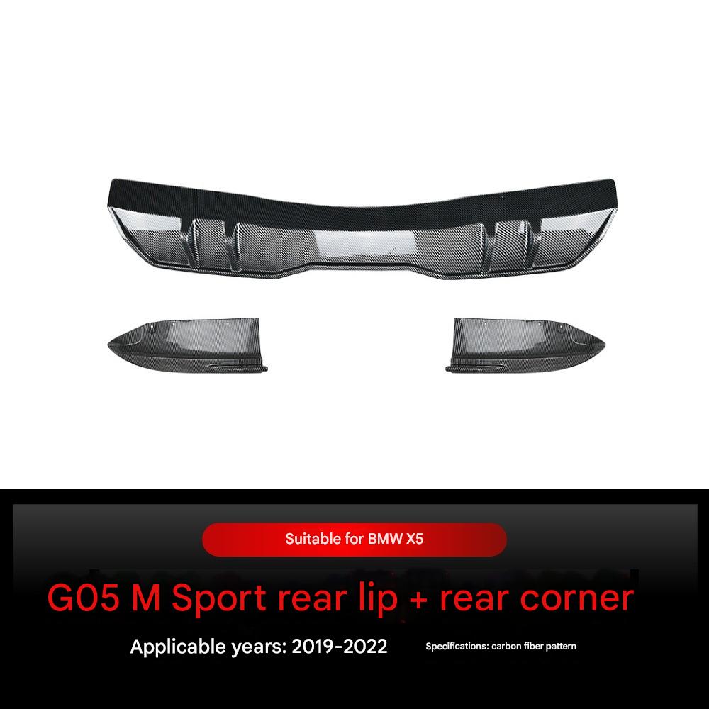 Rear corner   rear spoiler carbon fiber pattern 2019