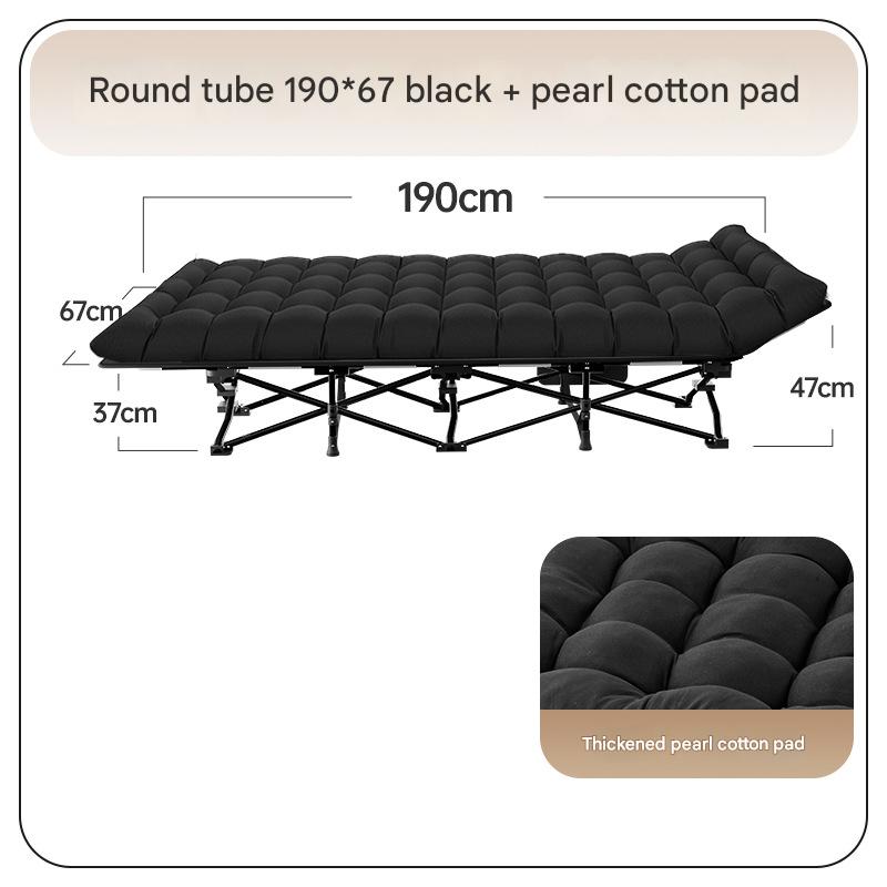 190*67cm round tube black   pearl cotton