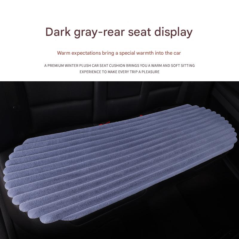 Dark gray one rear row strip