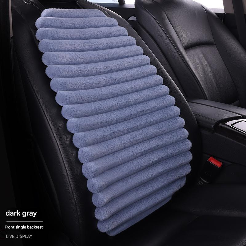 Dark gray single backrest