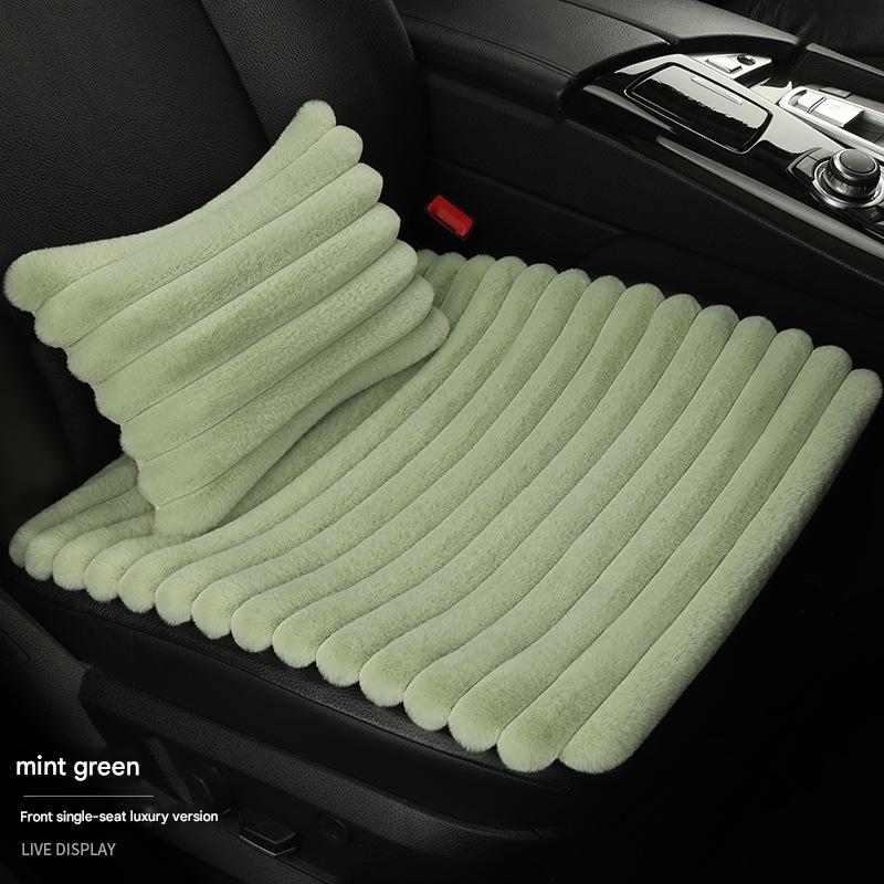 Mint green front single seat   1 lumbar pillow