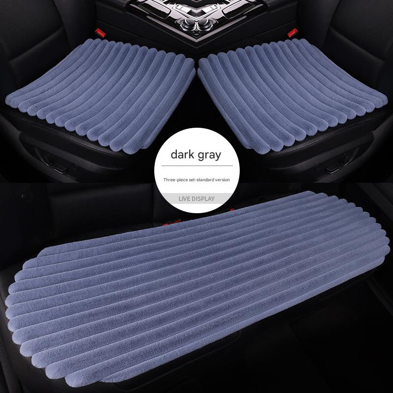 Dark gray three-piece set for full car and five seats