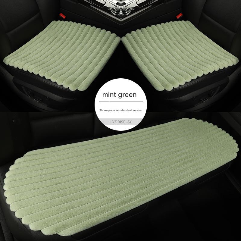 Mint green car five-seat three-piece set