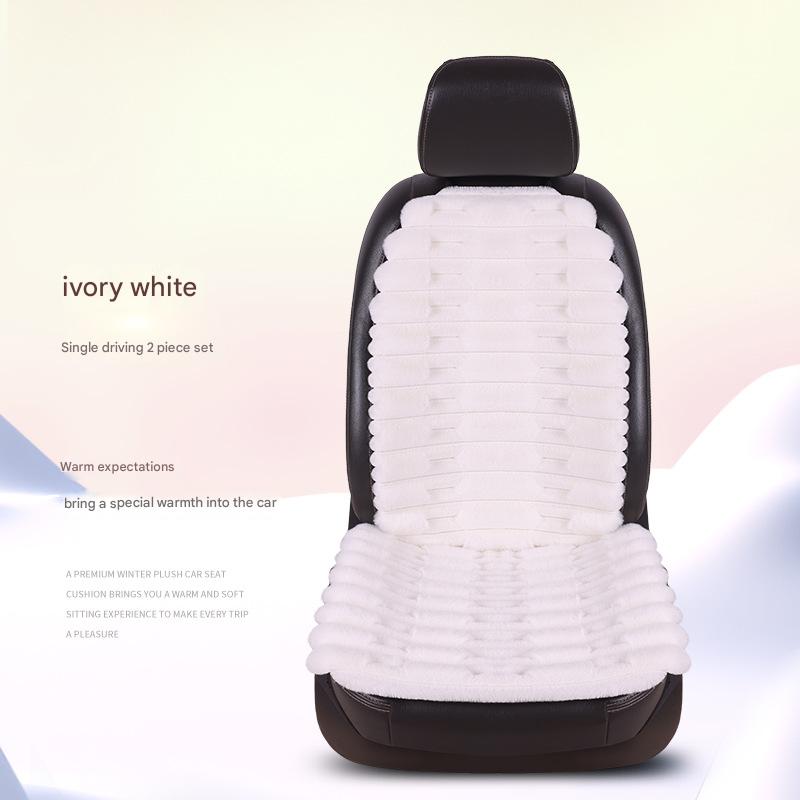 Ivory white 1 single seat 1 backrest