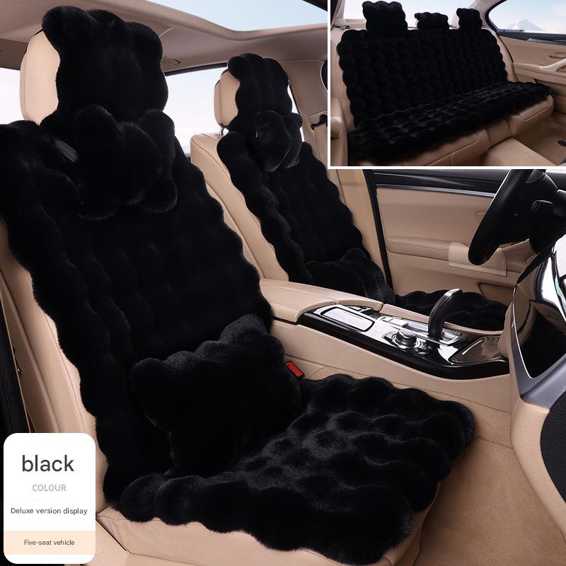 Black luxury-five-seater car