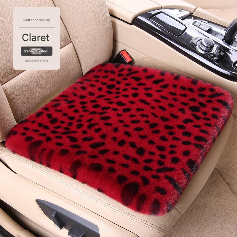 Burgundy front row 1 single seat