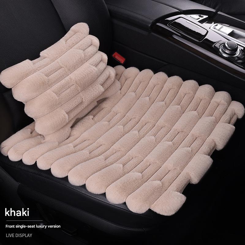 Khaki front single seat   waist pillow