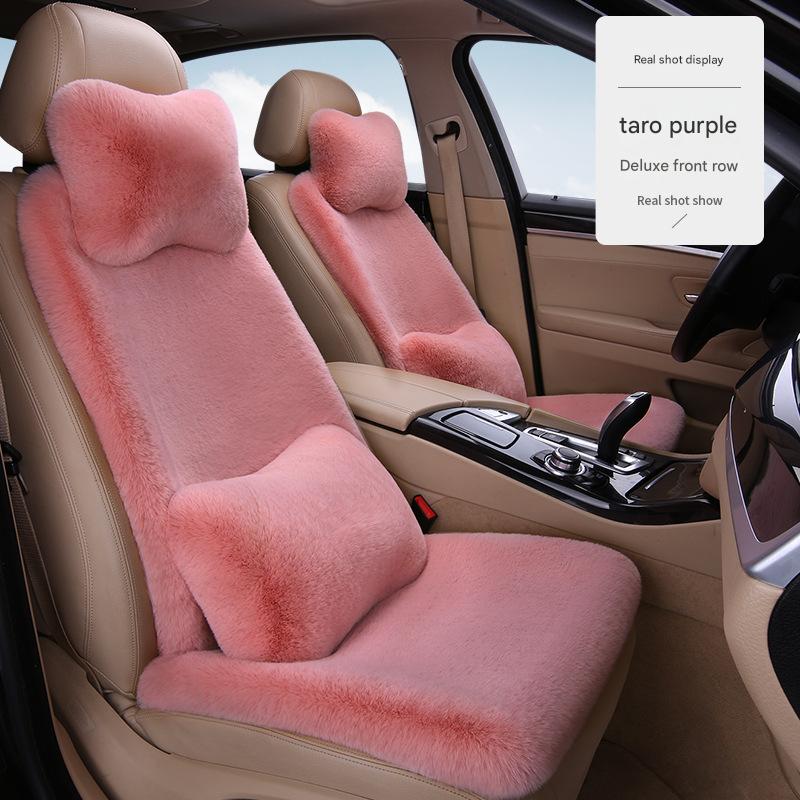 Taro purple driver co-pilot   2 headrests   2 waist pillows