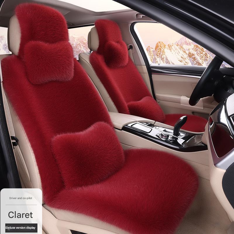 Burgundy driver and passenger deluxe version