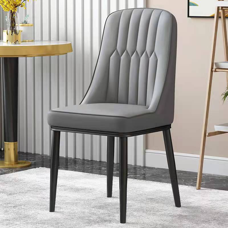 Light Luxury Dark Grey Thickened Black Legs