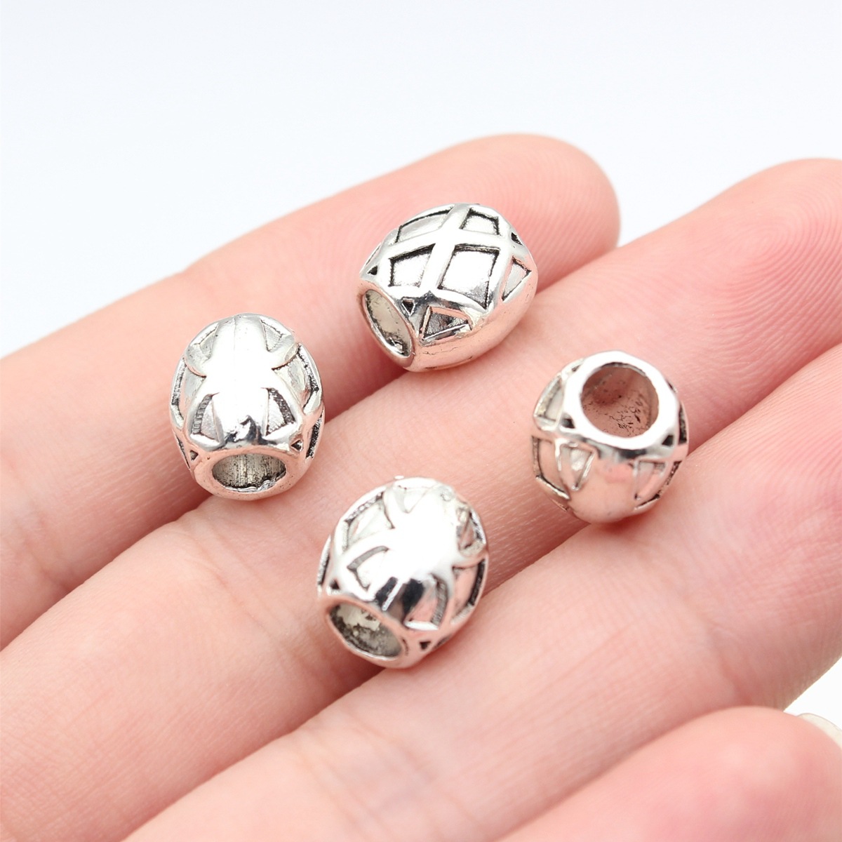 antique silver color