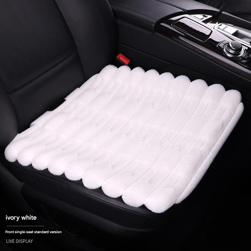 Ivory white front single seat