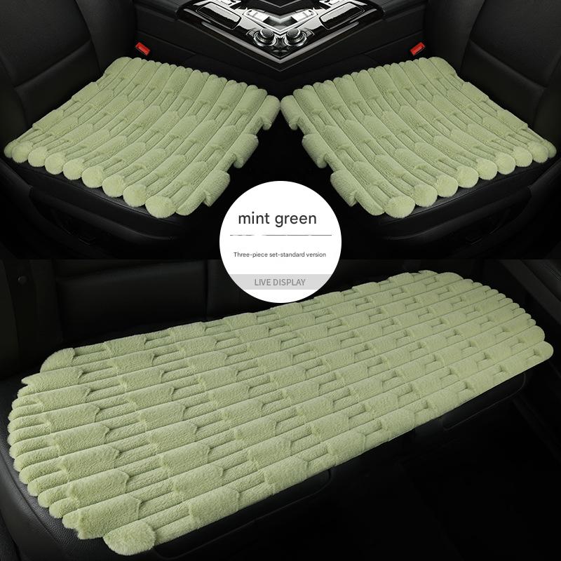 Mint green car five-seat three-piece set