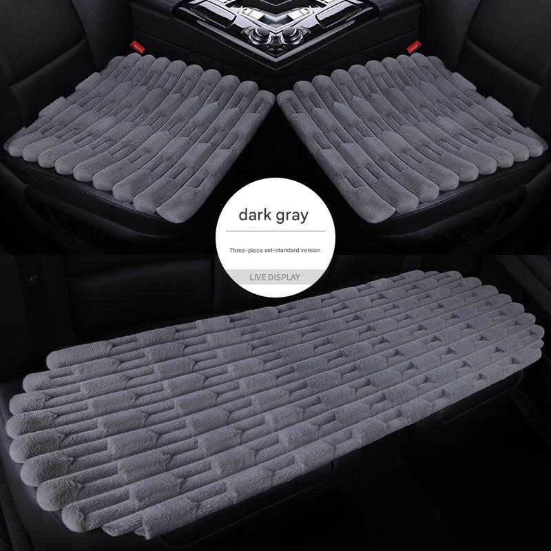 Dark gray three-piece set for full car and five seats