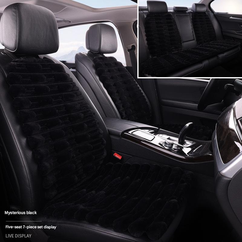 Mysterious black car five-seat seven-piece set