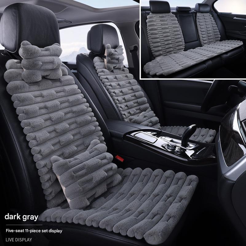 dark gray five-seat 11-piece set