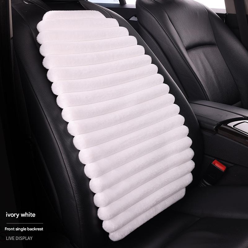 Ivory white single backrest
