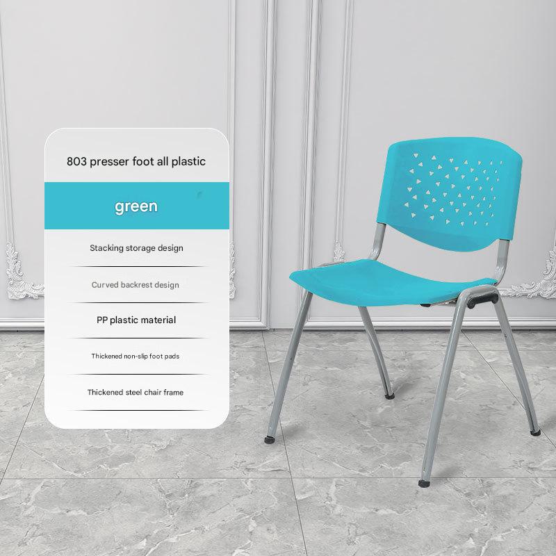 [single chair*grey frame*all plastic] green