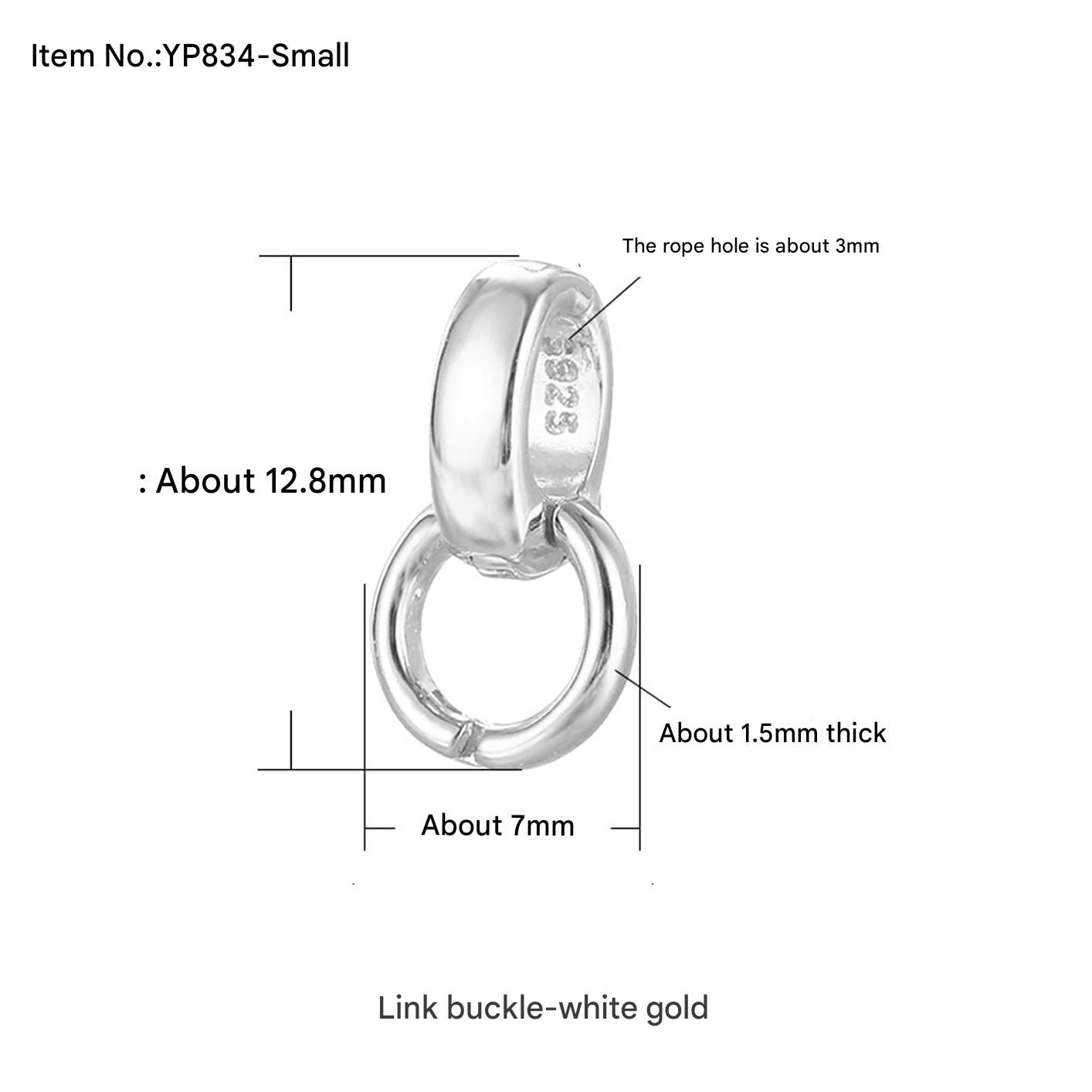 Yp-834 white gold (small size)