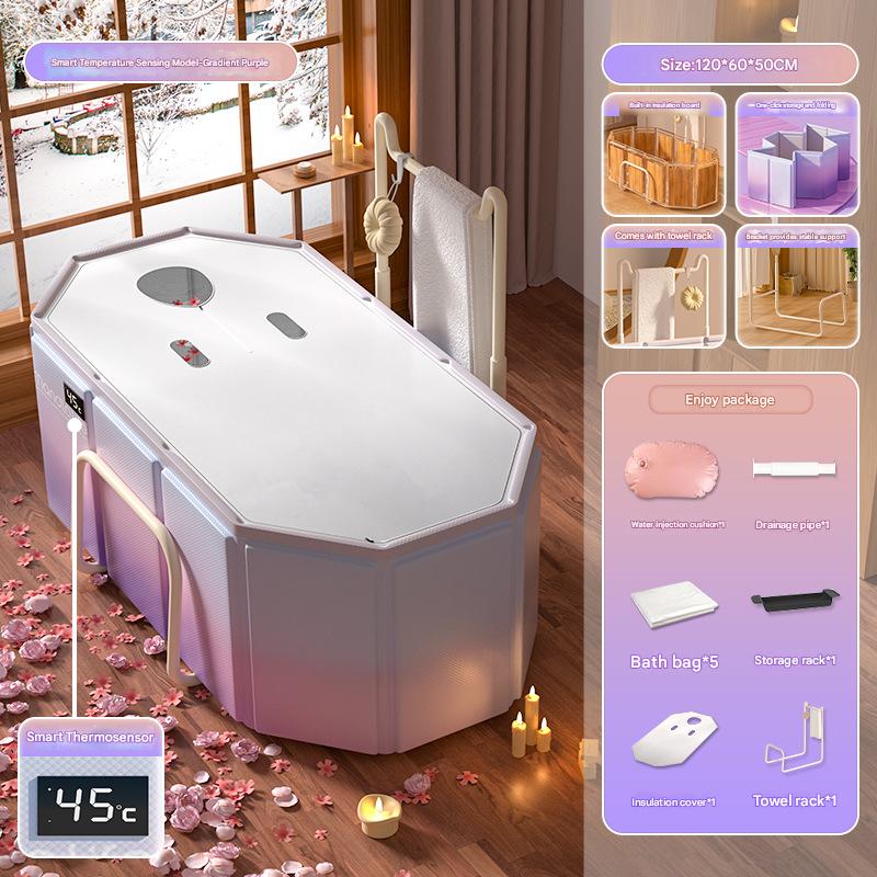 Purple D set with Temp display