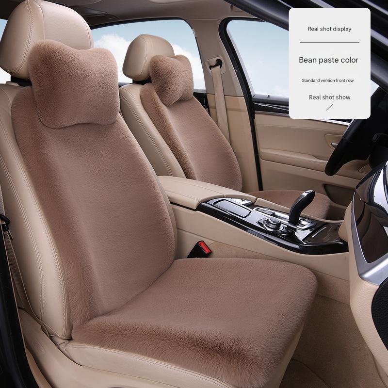 Bean paste color driver and passenger   2 headrests