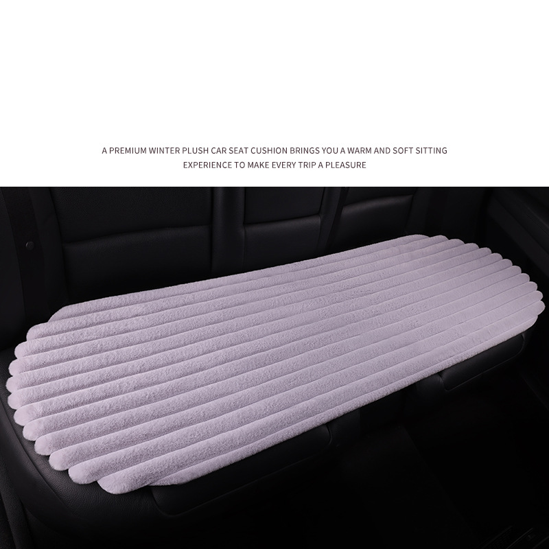 Elegant gray one rear row strip