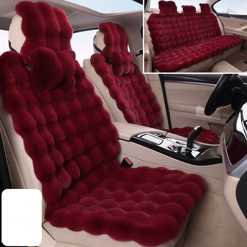 Burgundy comfortable-five-seater full car
