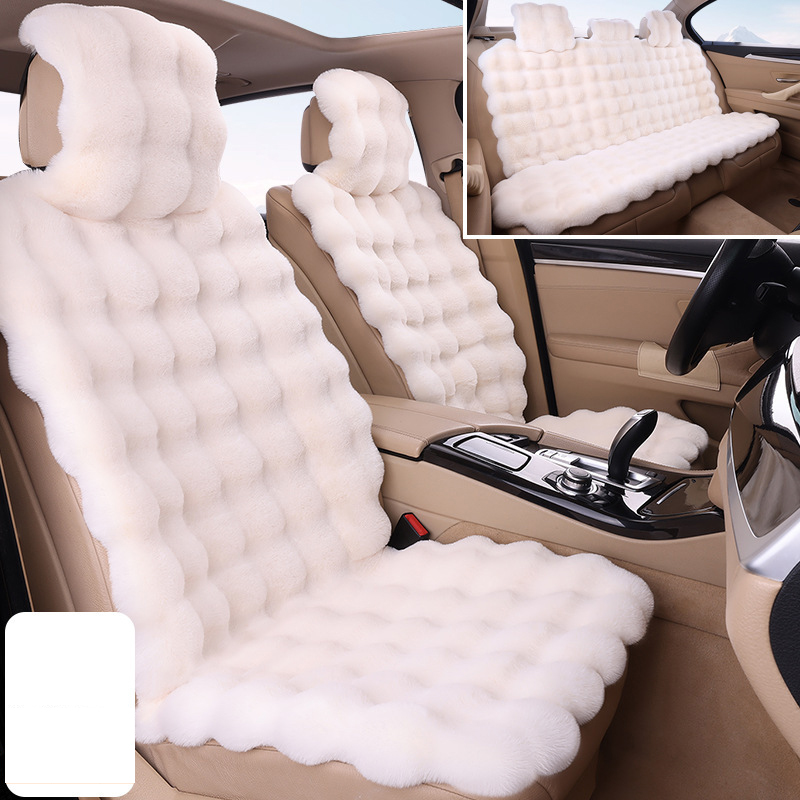 Off-white standard-five-seater car