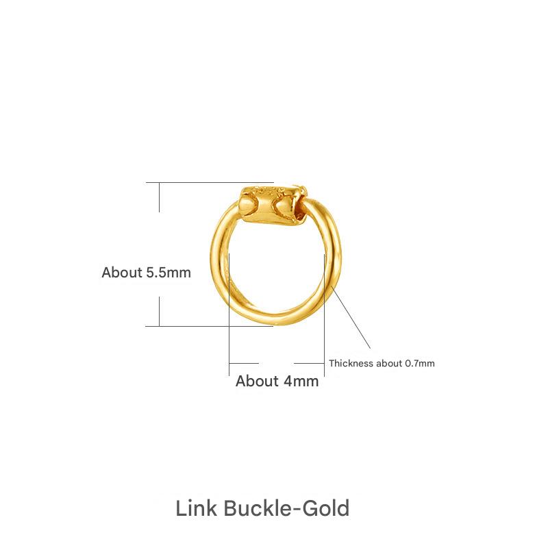 2:KTJ2569 small size-Yellow Gold