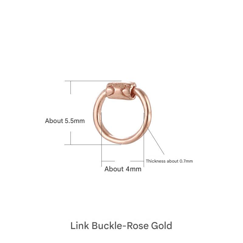 3:KTJ2569 small size-rose gold