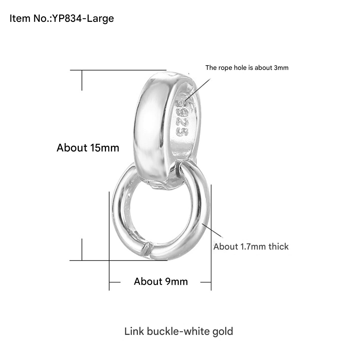 10:Yp-834 white gold (large size)