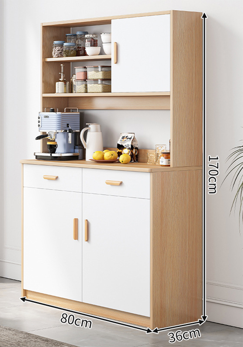 [medium fiber board - best value for money] cherry wood color 80*36*170cm