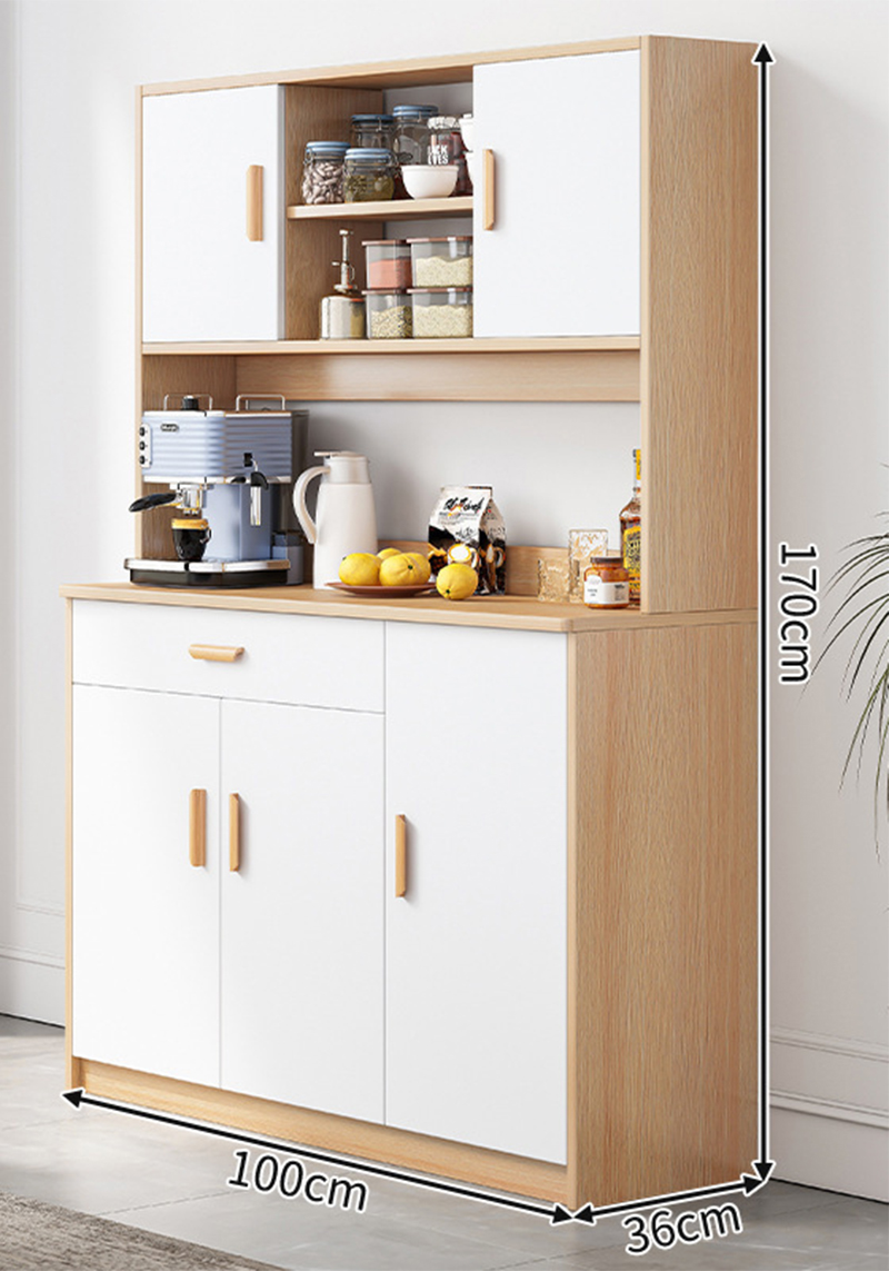 [medium fiber board - best value for money] cherry wood color 100*36*170cm