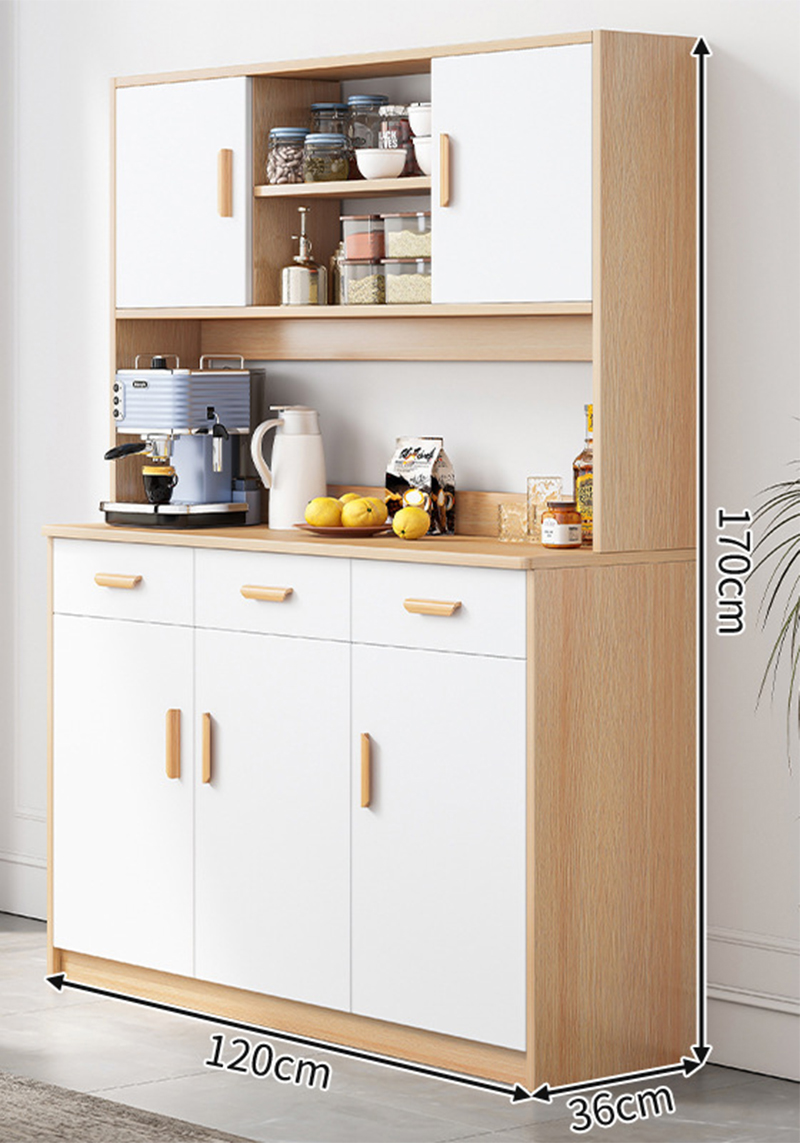 [medium fiber board - best value for money] cherry wood color 120*36*170cm