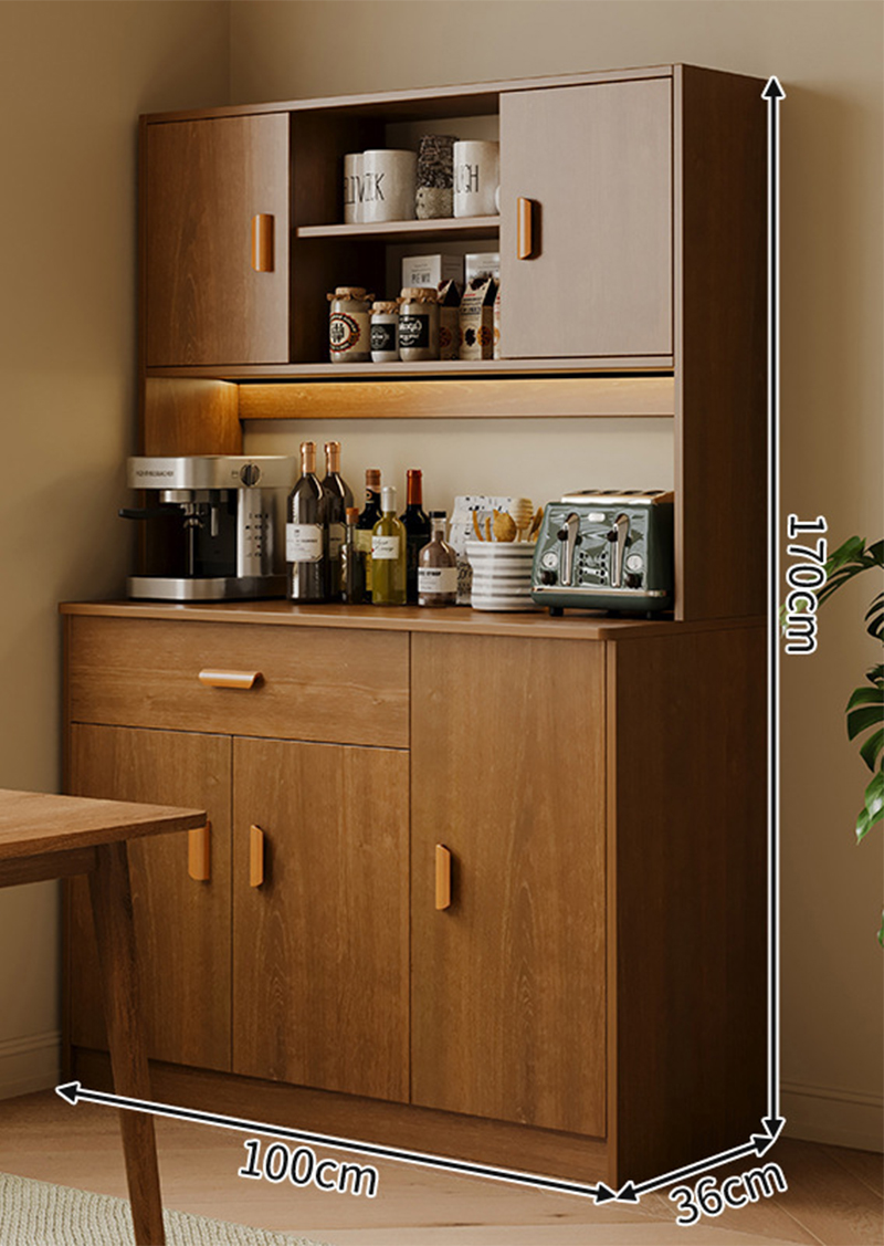 [medium fiber board - best value for money] tulip sandalwood color 100*36*170cm