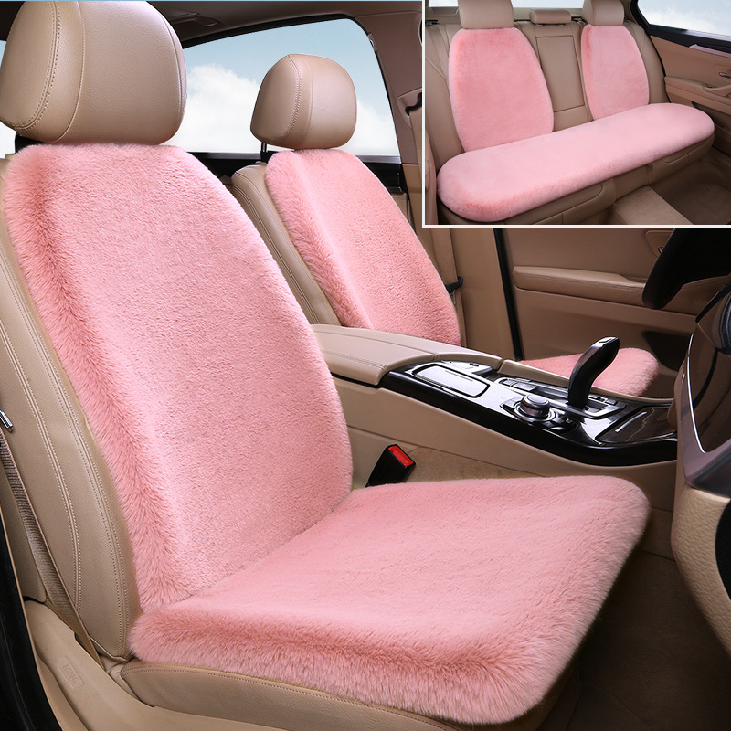 Leather pink seven-piece set