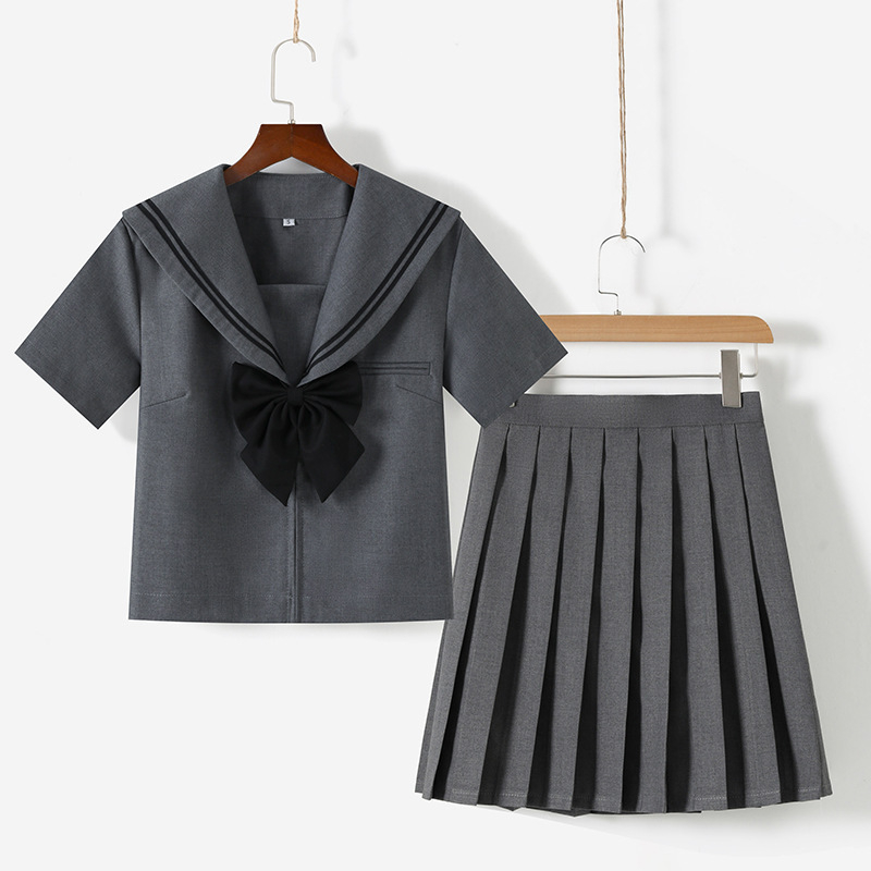 Short-sleeved shirt  39cm skirt set
