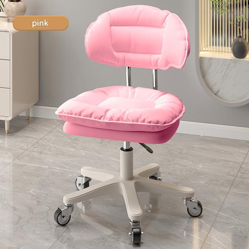 Pink with metal bearing wheels