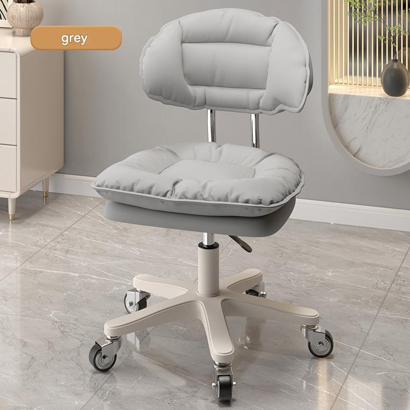 Gray with metal bearing wheels