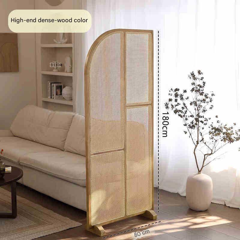 high style dense rattan wood color