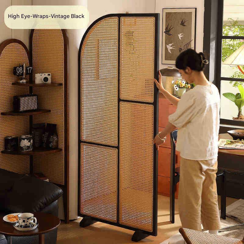 high style eye rattan black