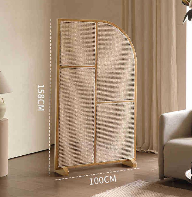 short eye rattan wood color