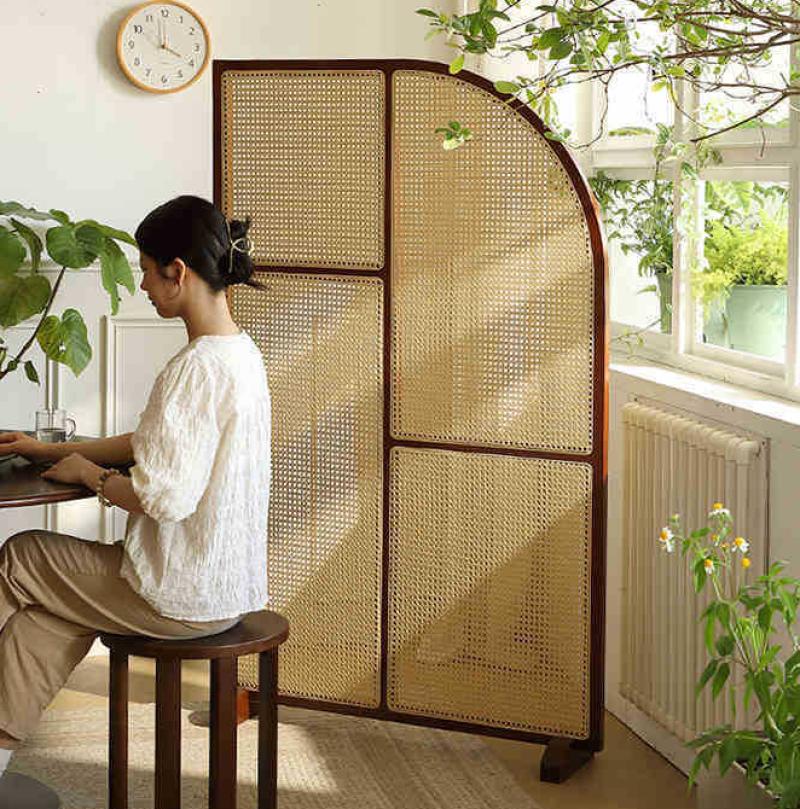 short eye rattan cherry color