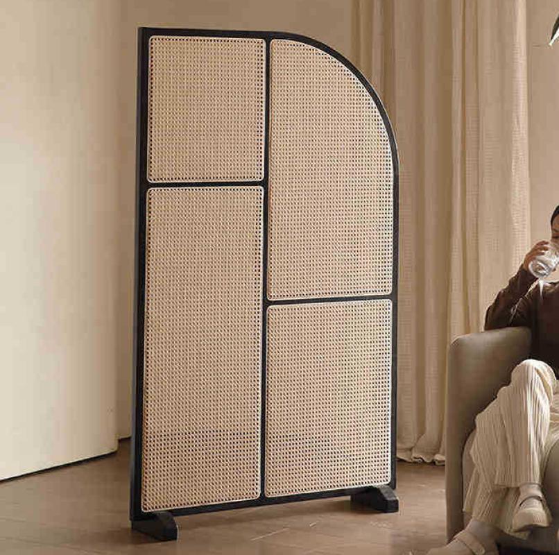 short eye rattan black