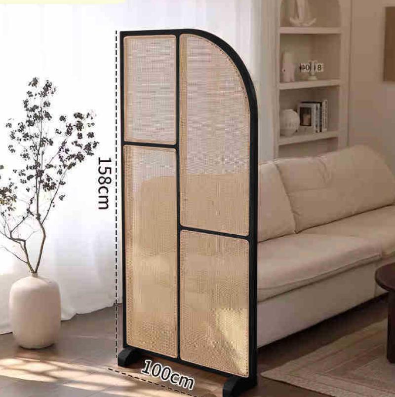 short dense rattan black