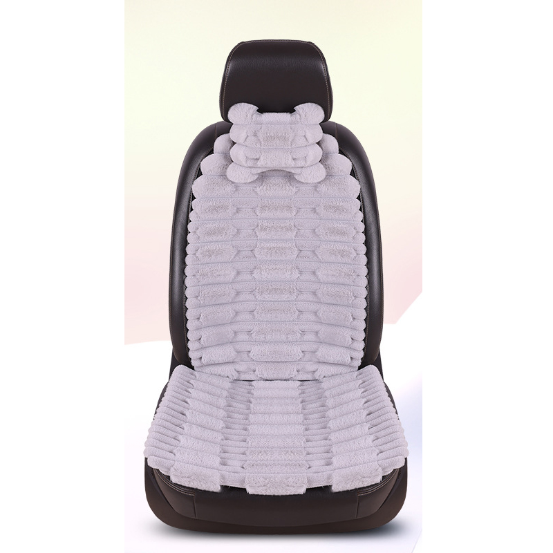 Elegant gray 1 seat 1 backrest 1 headrest