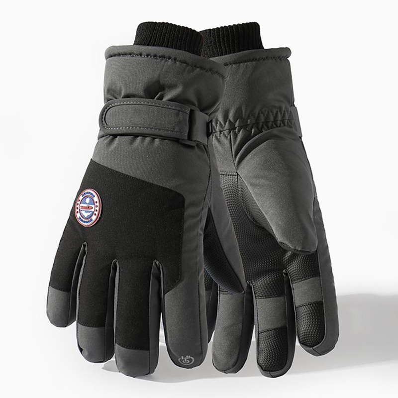 Ski-[side mark]-male dark gray