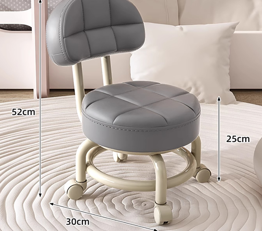 Dark gray double layer frame with backrest